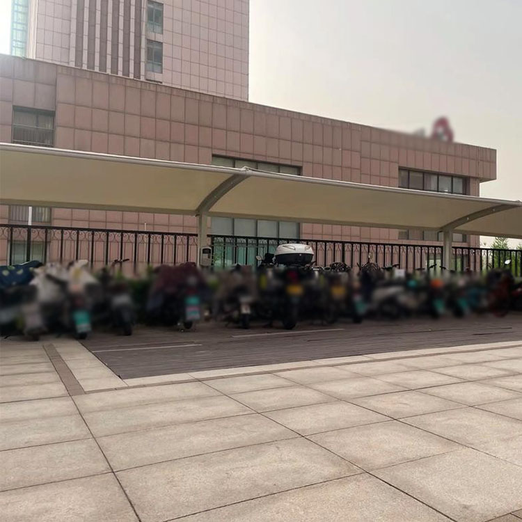 松江区膜结构电动车棚